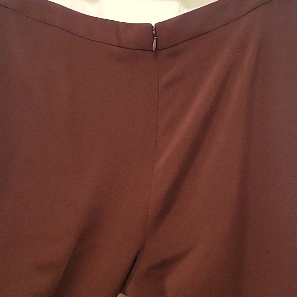 Carolina Herrera Brown Dress Pants Size 14 - Picture 3 of 4